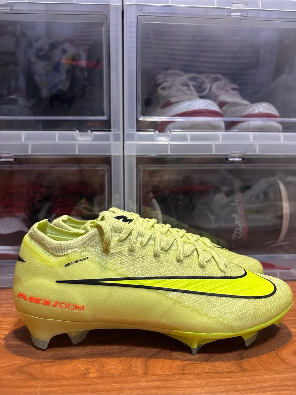 Nike Mercurial Vapor 16 Elite FG Volt FQ1457-302 Soccer Cleats Men’s Sz 5.5 NWOB